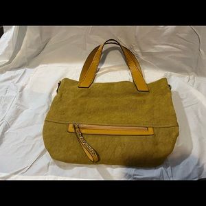 Unknown Brand Mustard Tote Bag